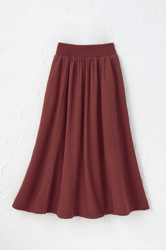 Sienna Gauze Maxi Skirt
