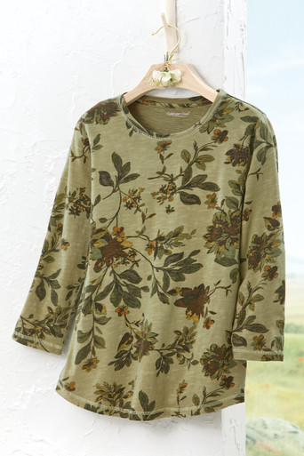Woodland Impressions Slub Tee